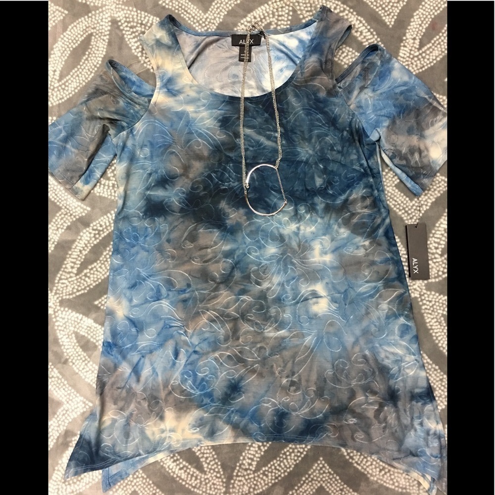 Alyx women's cold shoulder short sleeve‎